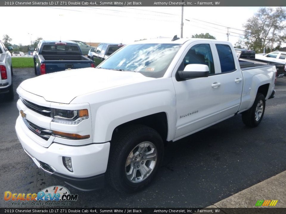 2019 Chevrolet Silverado LD LT Z71 Double Cab 4x4 Summit White / Jet Black Photo #10