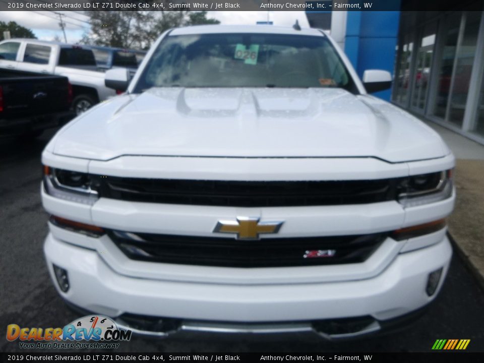 2019 Chevrolet Silverado LD LT Z71 Double Cab 4x4 Summit White / Jet Black Photo #11
