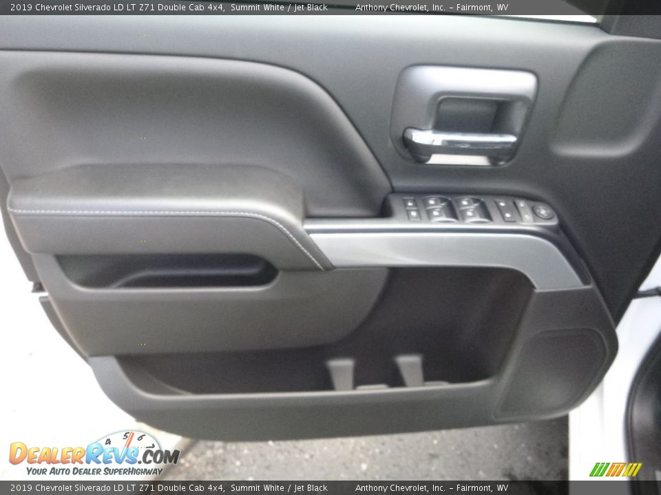 2019 Chevrolet Silverado LD LT Z71 Double Cab 4x4 Summit White / Jet Black Photo #12
