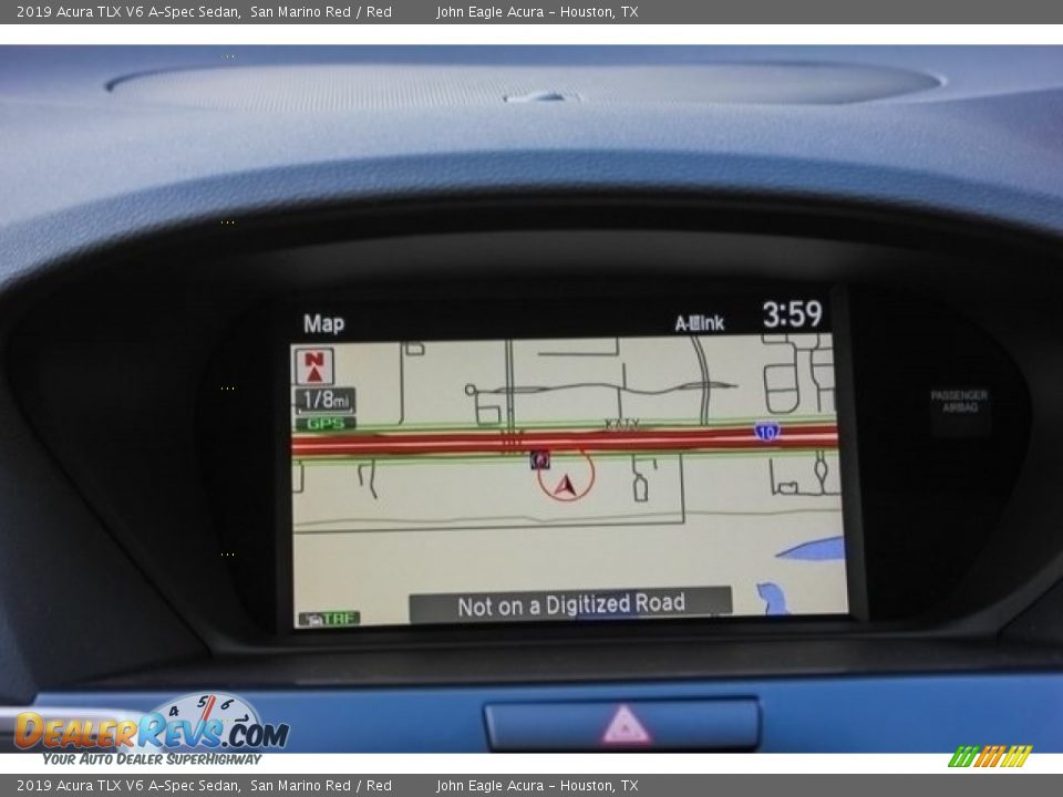 2019 Acura TLX V6 A-Spec Sedan San Marino Red / Red Photo #28