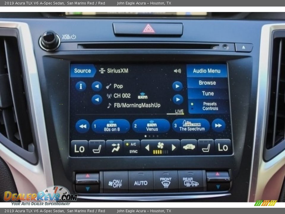 2019 Acura TLX V6 A-Spec Sedan San Marino Red / Red Photo #29