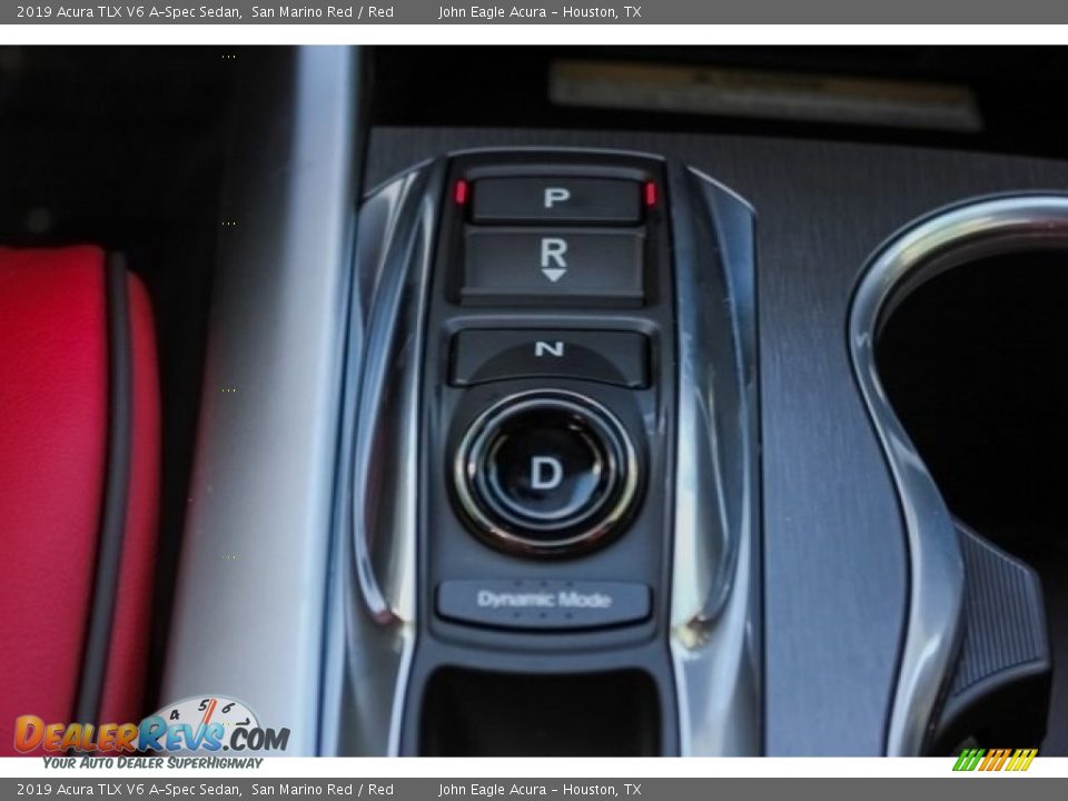 2019 Acura TLX V6 A-Spec Sedan San Marino Red / Red Photo #31