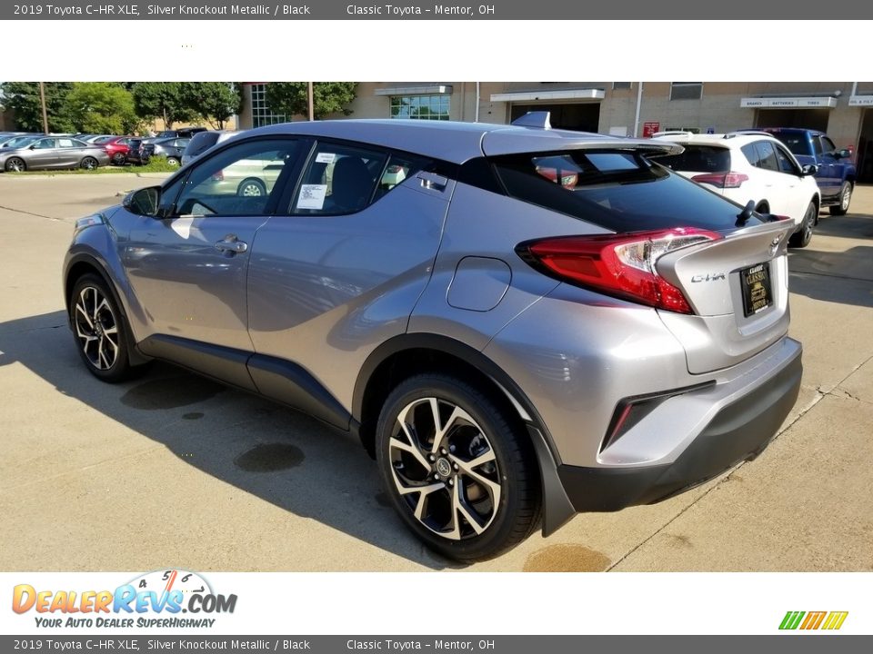 2019 Toyota C-HR XLE Silver Knockout Metallic / Black Photo #2