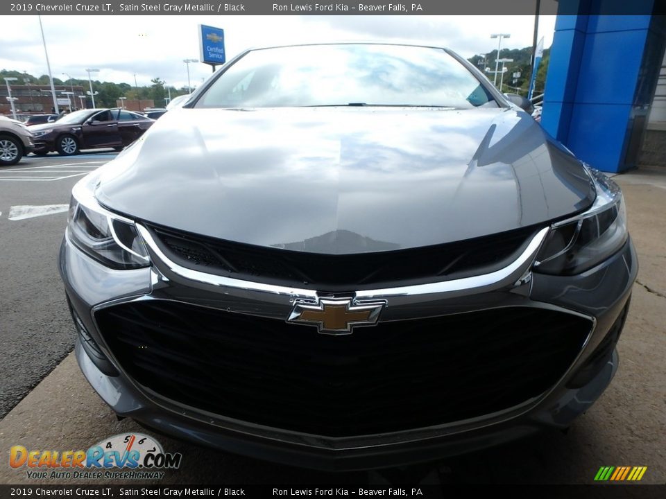 2019 Chevrolet Cruze LT Satin Steel Gray Metallic / Black Photo #7