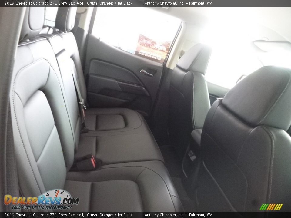 2019 Chevrolet Colorado Z71 Crew Cab 4x4 Crush (Orange) / Jet Black Photo #9