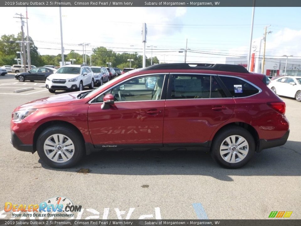 Crimson Red Pearl 2019 Subaru Outback 2.5i Premium Photo #7