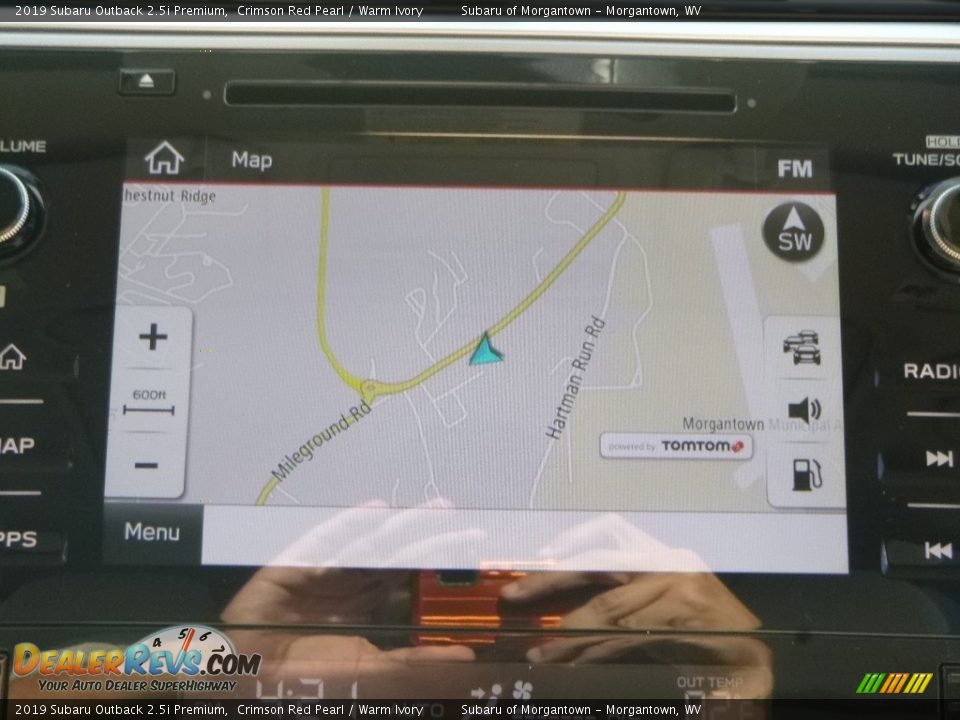 2019 Subaru Outback 2.5i Premium Crimson Red Pearl / Warm Ivory Photo #18