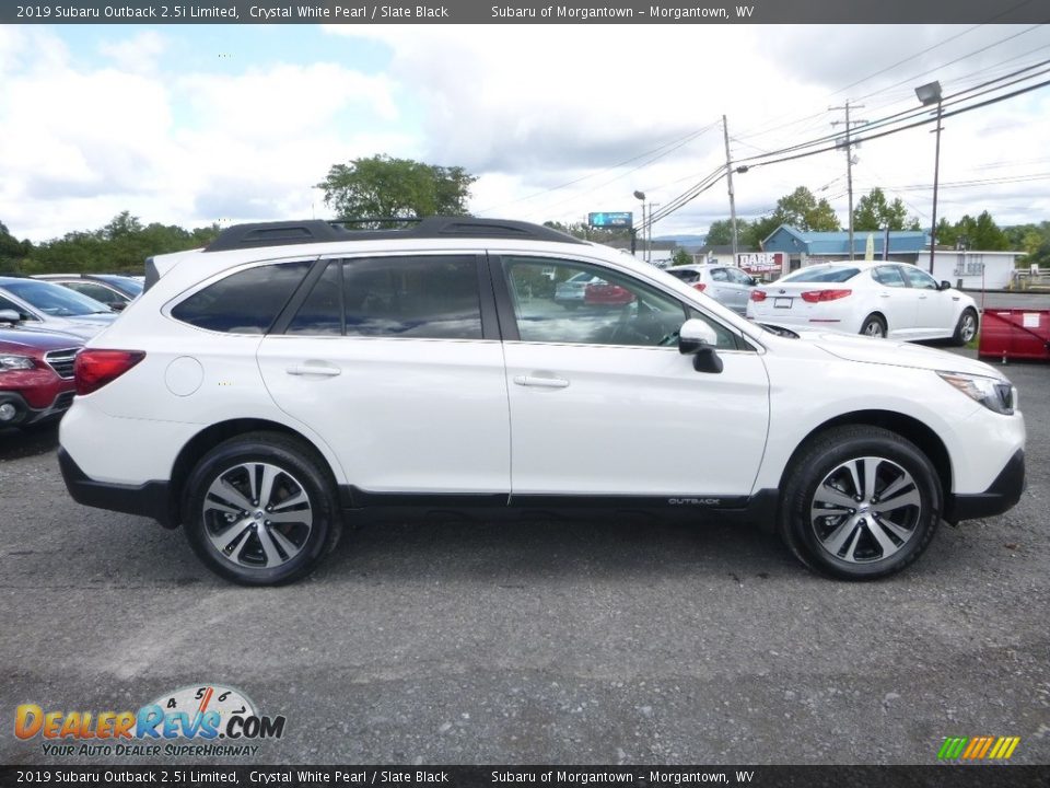 2019 Subaru Outback 2.5i Limited Crystal White Pearl / Slate Black Photo #3