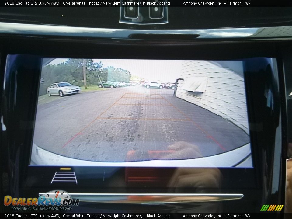 2018 Cadillac CTS Luxury AWD Crystal White Tricoat / Very Light Cashmere/Jet Black Accents Photo #16