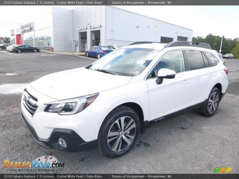 2019 Subaru Outback 2.5i Limited Crystal White Pearl / Slate Black Photo #8