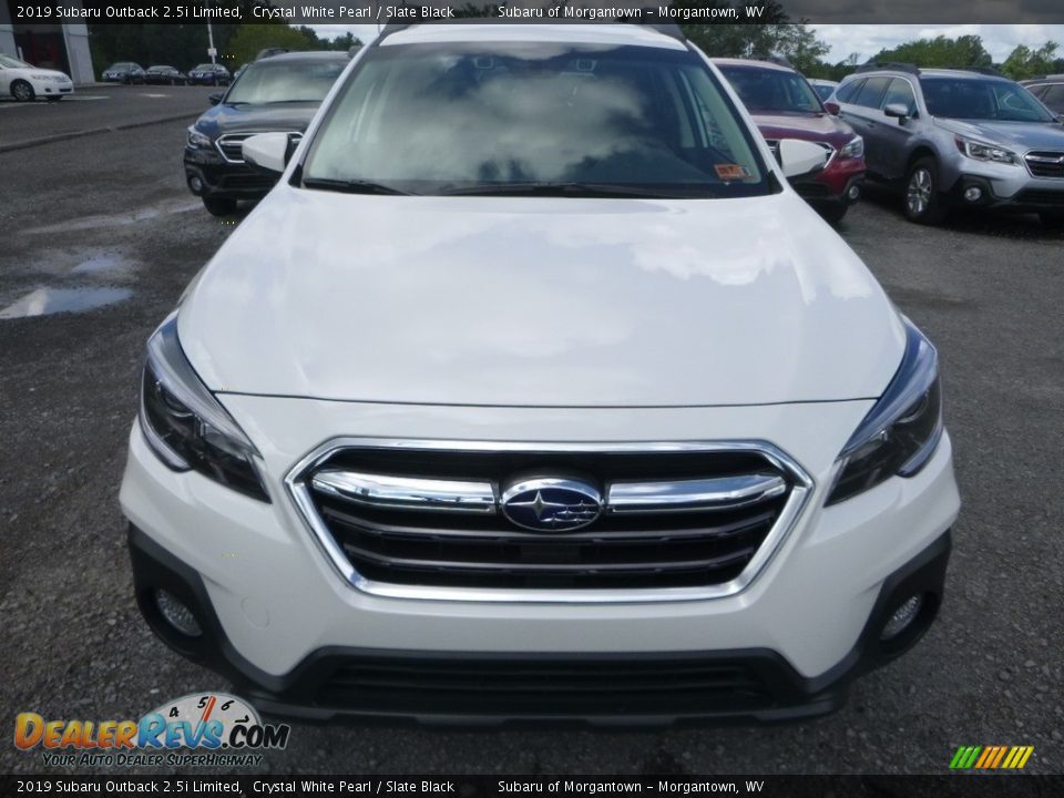 2019 Subaru Outback 2.5i Limited Crystal White Pearl / Slate Black Photo #9