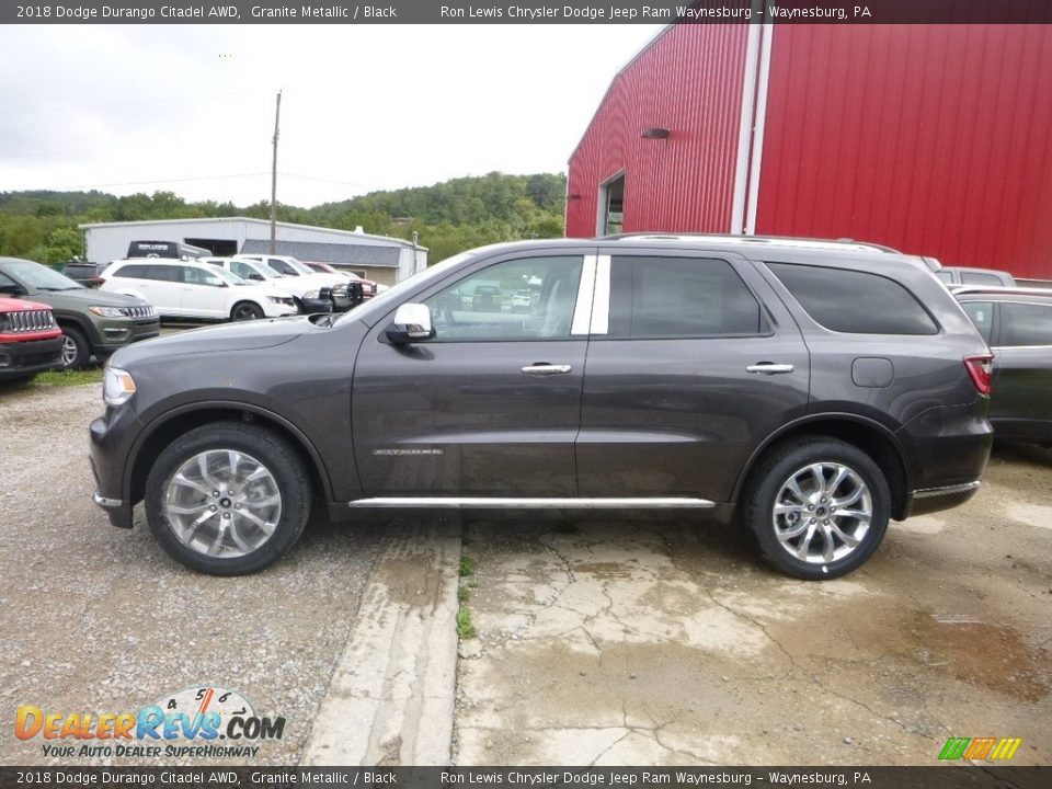 Granite Metallic 2018 Dodge Durango Citadel AWD Photo #2