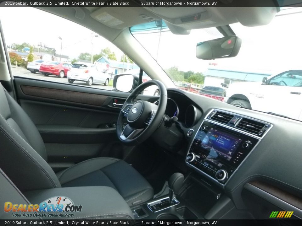 2019 Subaru Outback 2.5i Limited Crystal White Pearl / Slate Black Photo #11