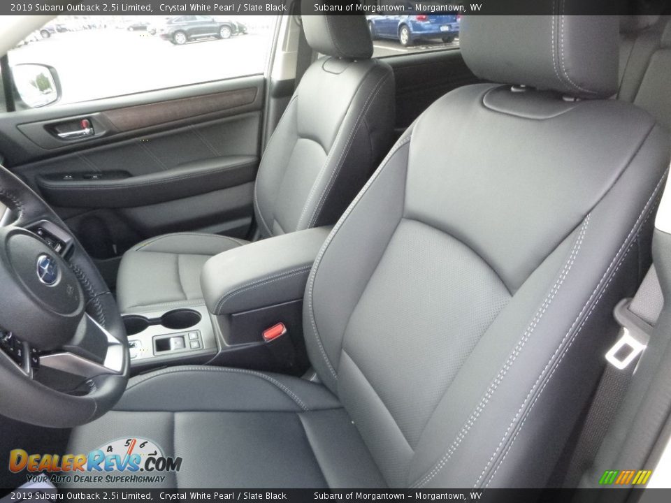 2019 Subaru Outback 2.5i Limited Crystal White Pearl / Slate Black Photo #14