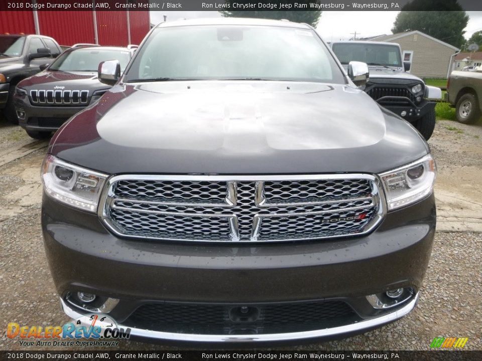 2018 Dodge Durango Citadel AWD Granite Metallic / Black Photo #8