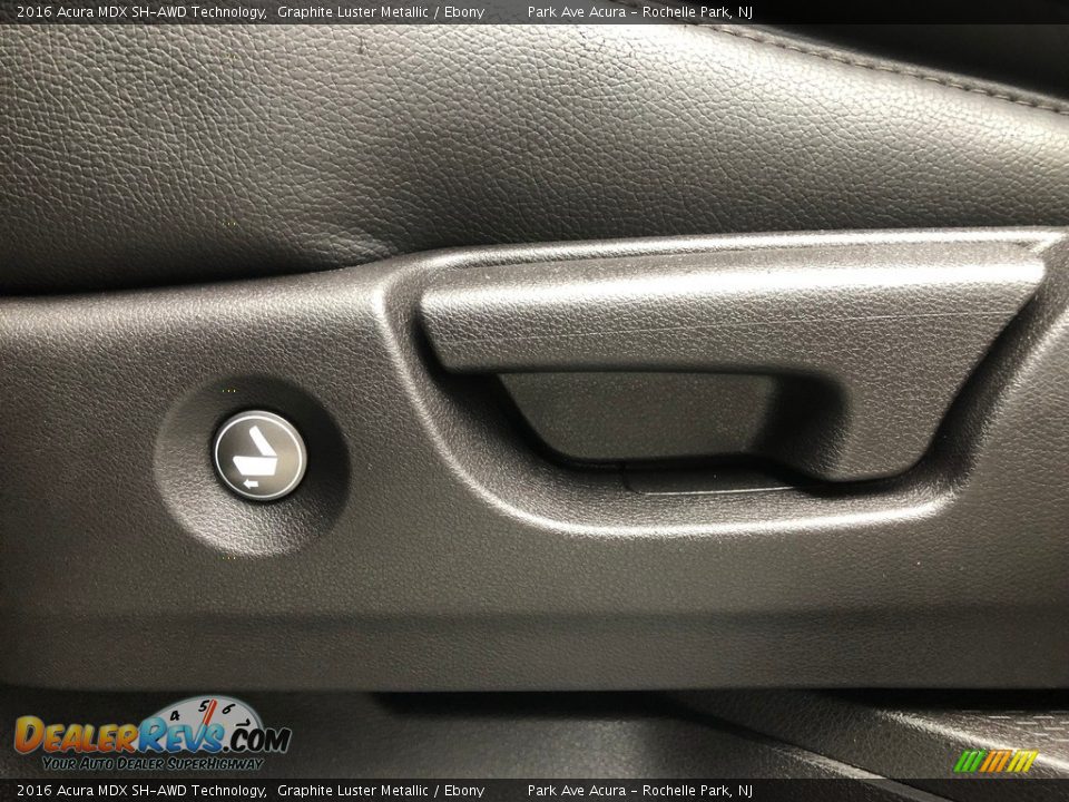 2016 Acura MDX SH-AWD Technology Graphite Luster Metallic / Ebony Photo #32