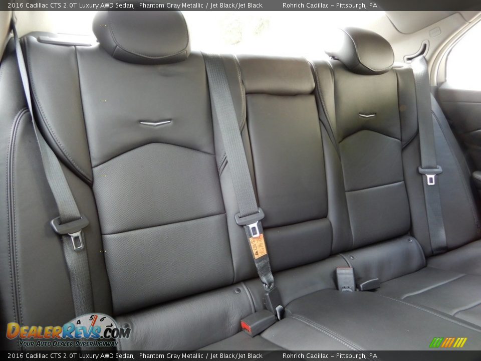 2016 Cadillac CTS 2.0T Luxury AWD Sedan Phantom Gray Metallic / Jet Black/Jet Black Photo #20