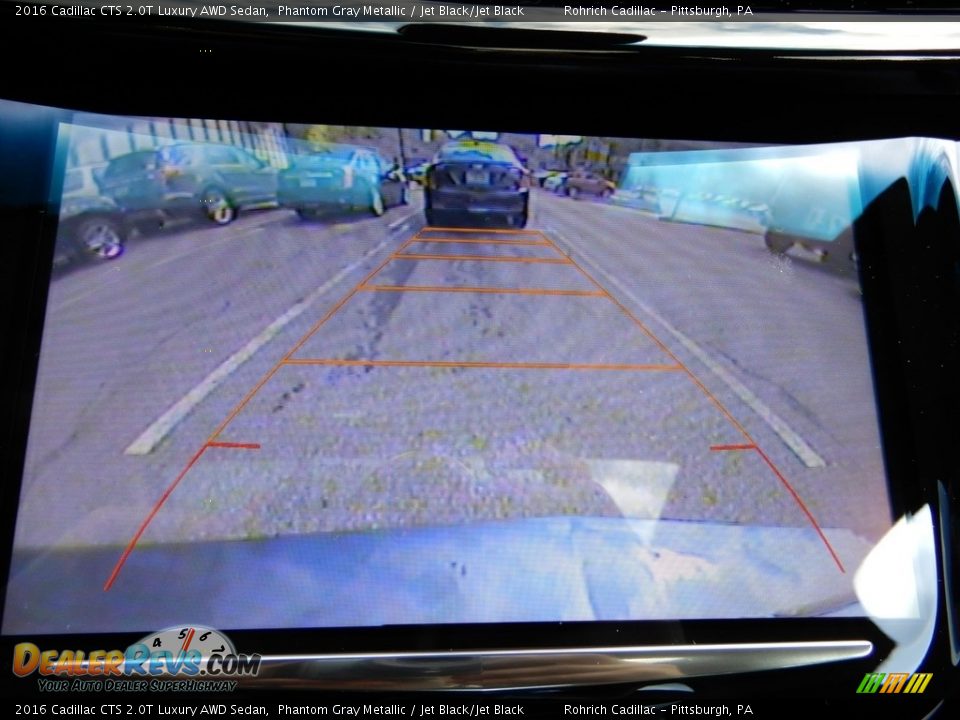 2016 Cadillac CTS 2.0T Luxury AWD Sedan Phantom Gray Metallic / Jet Black/Jet Black Photo #25