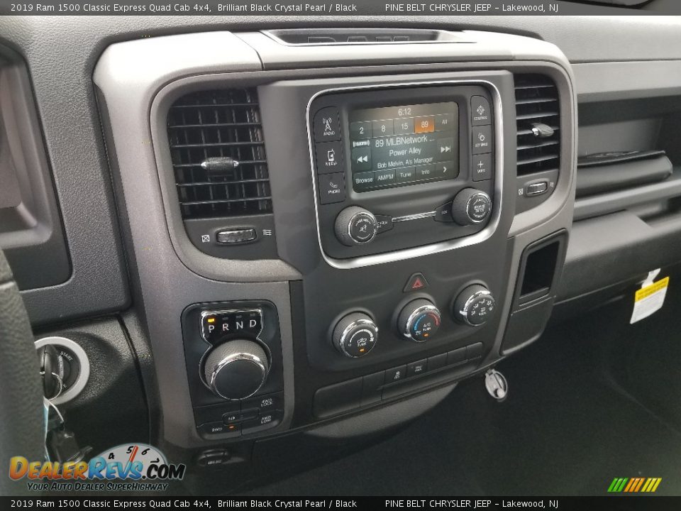 2019 Ram 1500 Classic Express Quad Cab 4x4 Brilliant Black Crystal Pearl / Black Photo #10