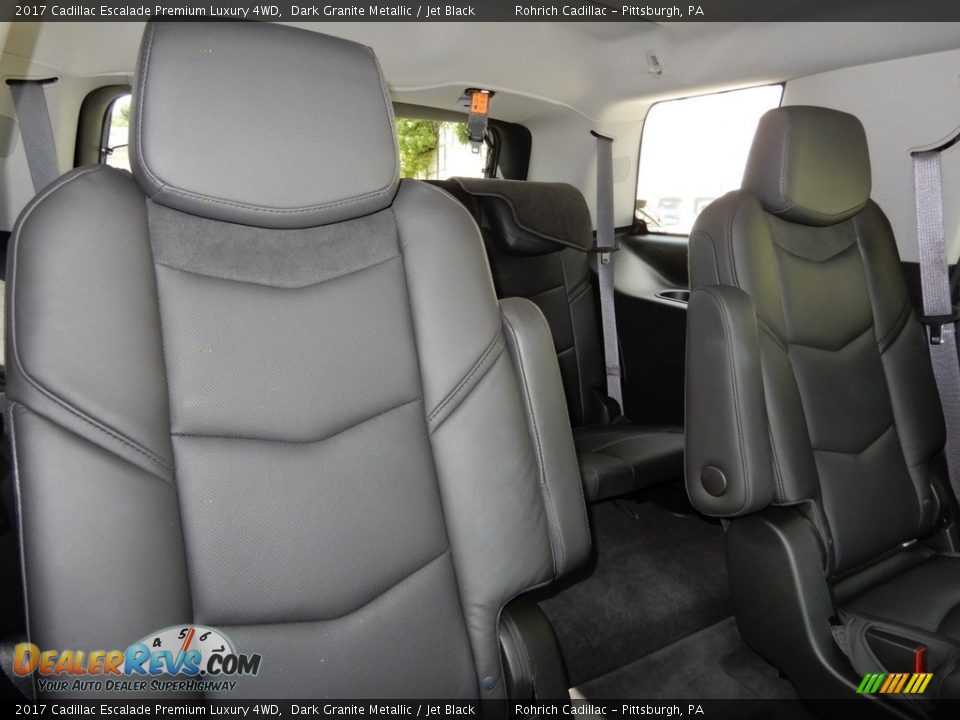 2017 Cadillac Escalade Premium Luxury 4WD Dark Granite Metallic / Jet Black Photo #20