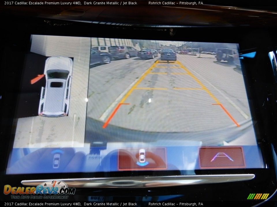 2017 Cadillac Escalade Premium Luxury 4WD Dark Granite Metallic / Jet Black Photo #25
