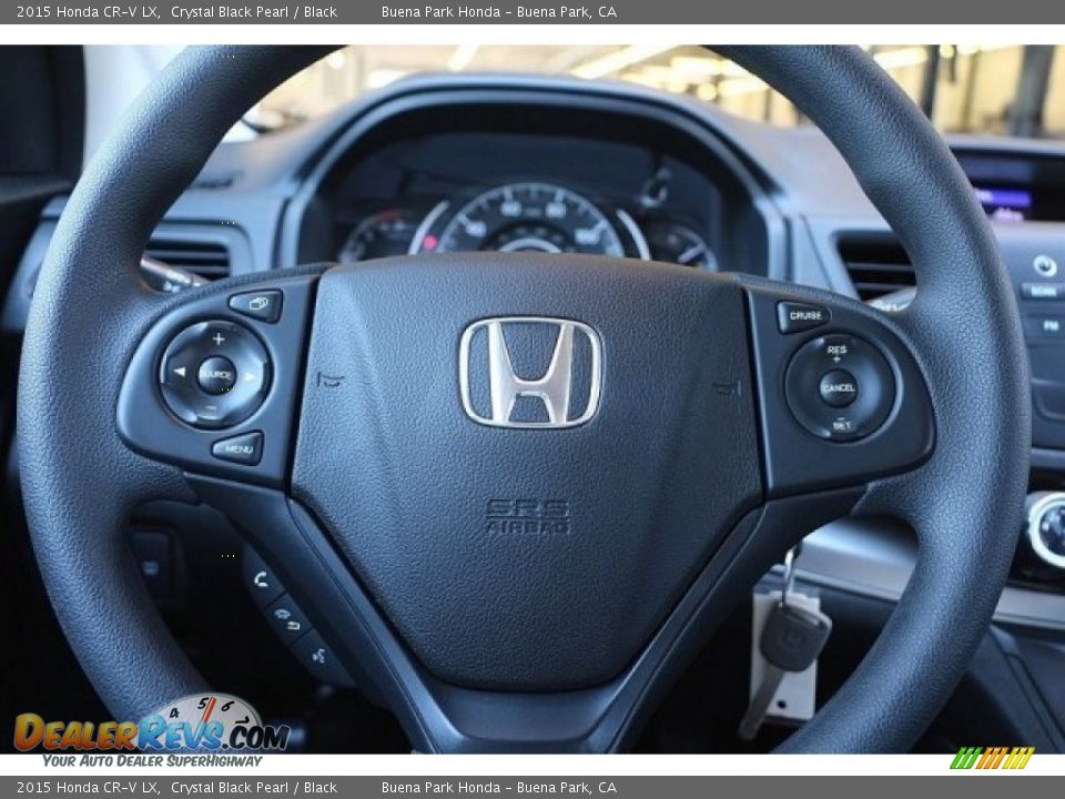 2015 Honda CR-V LX Crystal Black Pearl / Black Photo #24