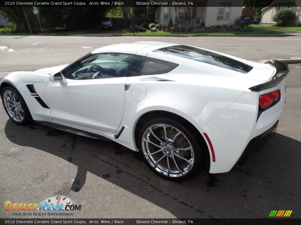 2019 Chevrolet Corvette Grand Sport Coupe Arctic White / Black Photo #7