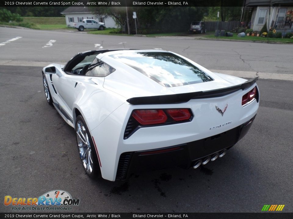 2019 Chevrolet Corvette Grand Sport Coupe Arctic White / Black Photo #15