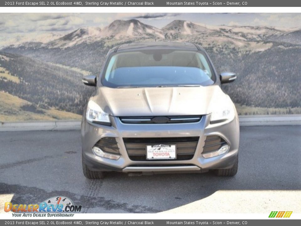 2013 Ford Escape SEL 2.0L EcoBoost 4WD Sterling Gray Metallic / Charcoal Black Photo #4