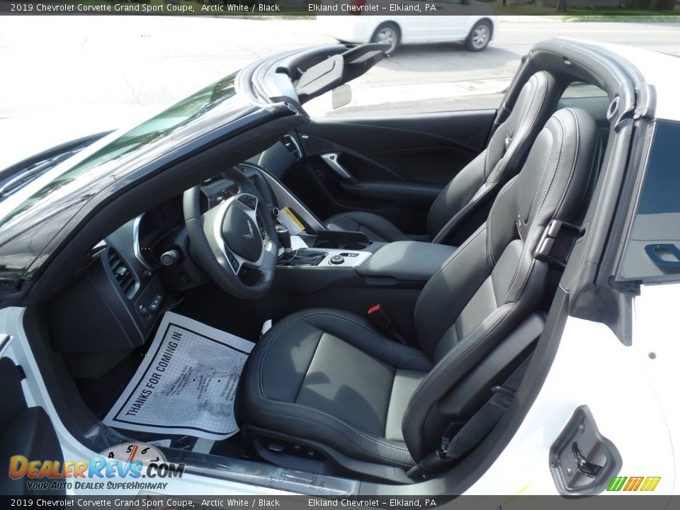 2019 Chevrolet Corvette Grand Sport Coupe Arctic White / Black Photo #20
