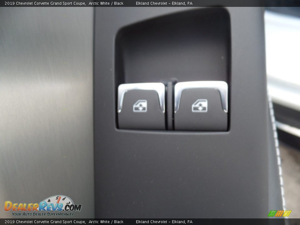 2019 Chevrolet Corvette Grand Sport Coupe Arctic White / Black Photo #23