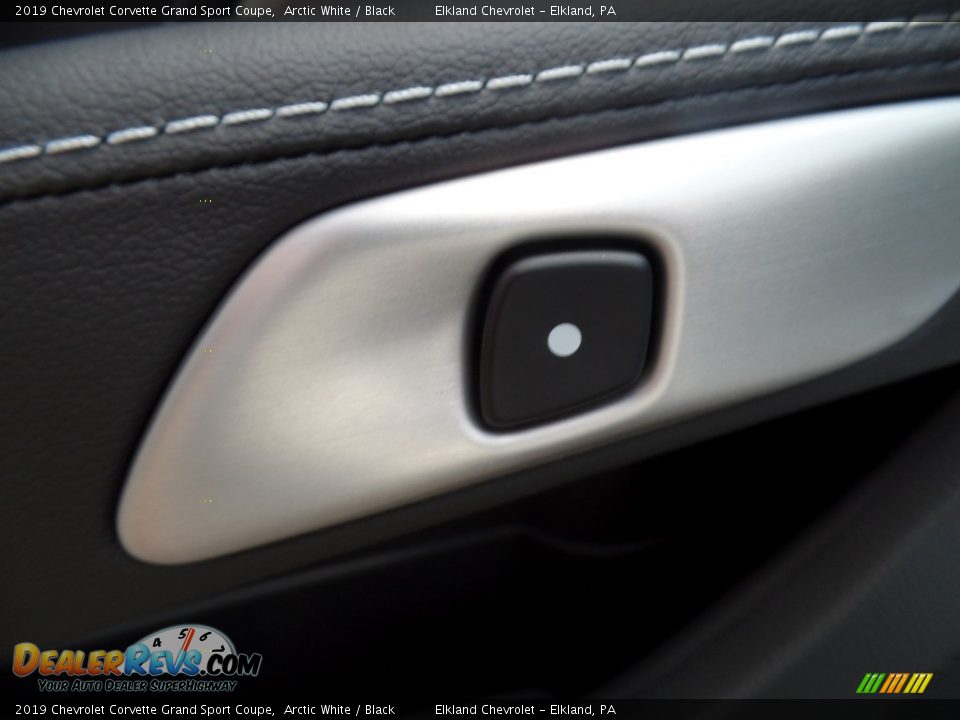 2019 Chevrolet Corvette Grand Sport Coupe Arctic White / Black Photo #25