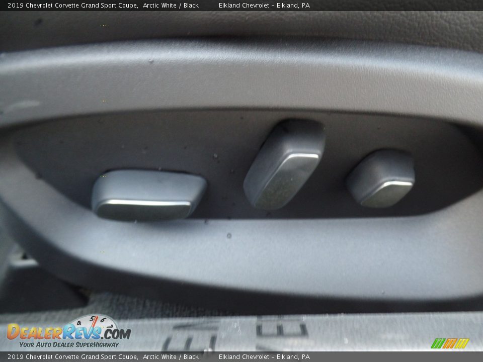 2019 Chevrolet Corvette Grand Sport Coupe Arctic White / Black Photo #26