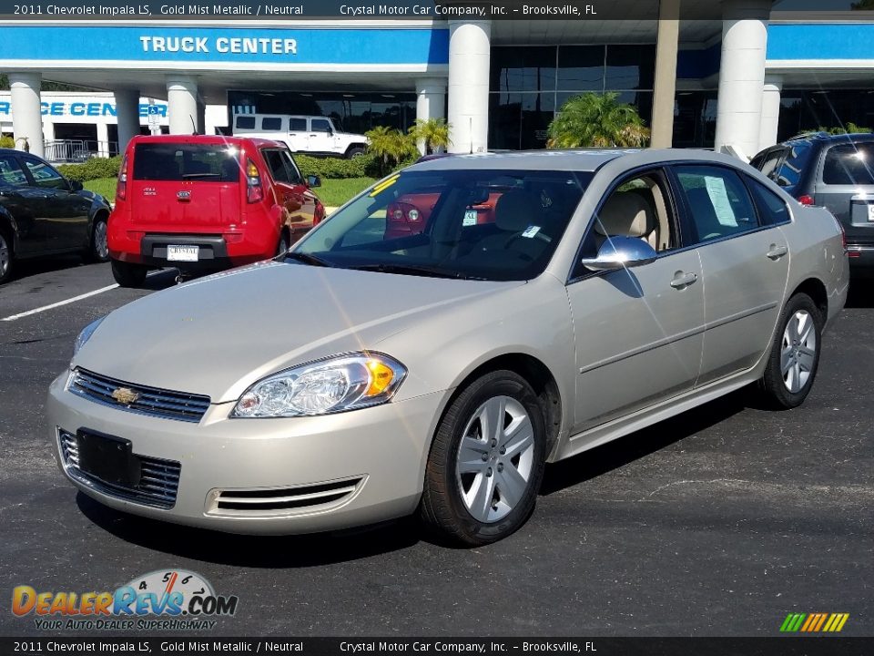 2011 Chevrolet Impala LS Gold Mist Metallic / Neutral Photo #1