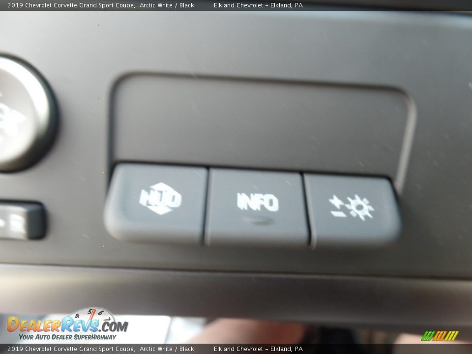2019 Chevrolet Corvette Grand Sport Coupe Arctic White / Black Photo #29
