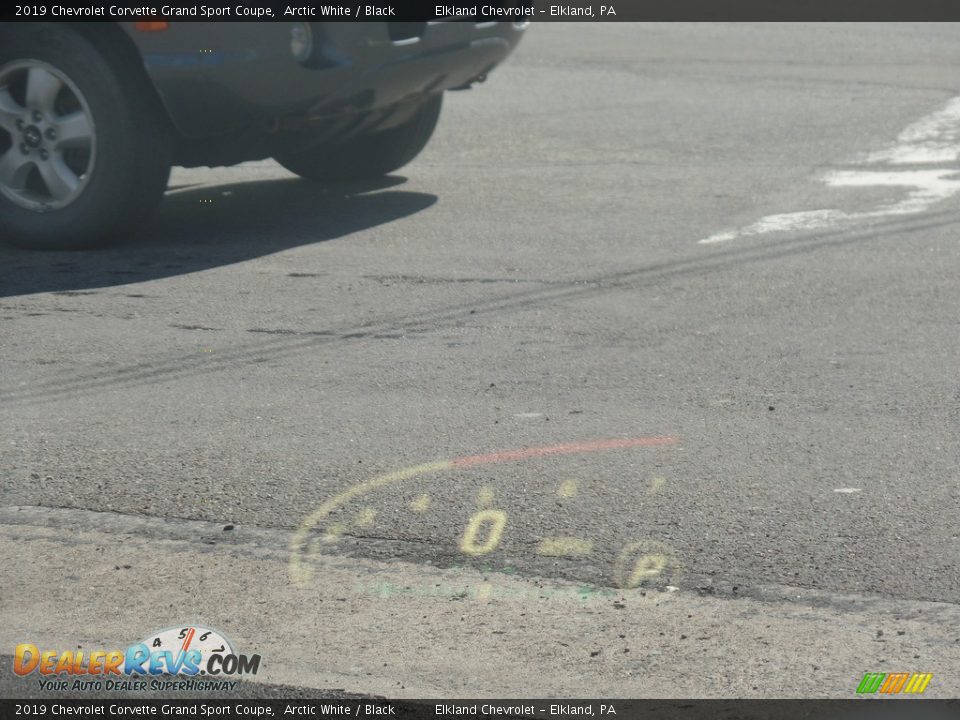 2019 Chevrolet Corvette Grand Sport Coupe Arctic White / Black Photo #31