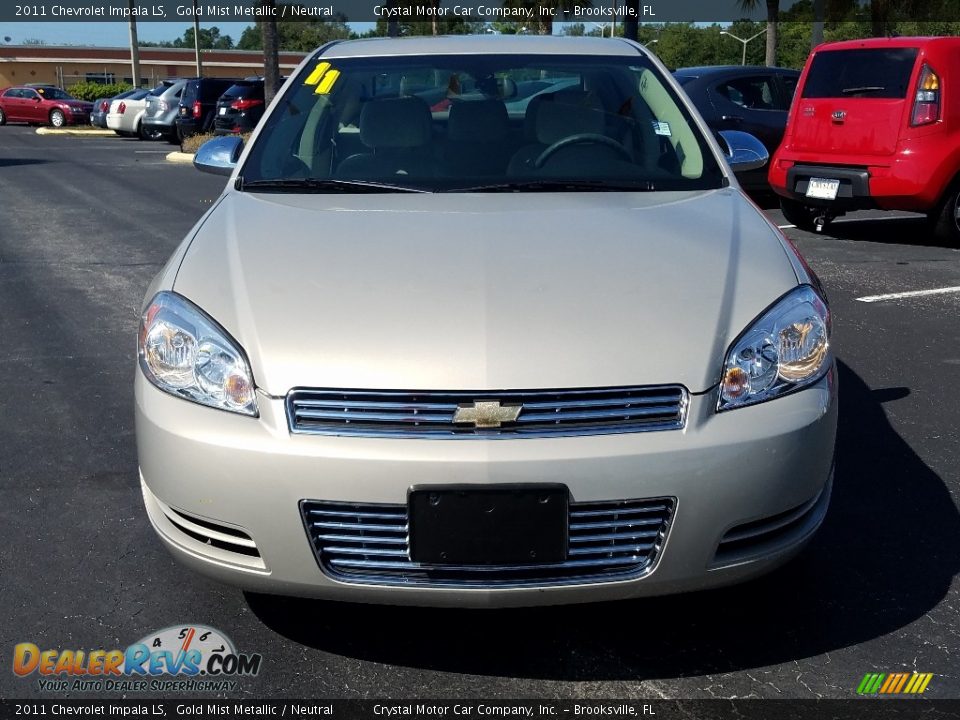 2011 Chevrolet Impala LS Gold Mist Metallic / Neutral Photo #8