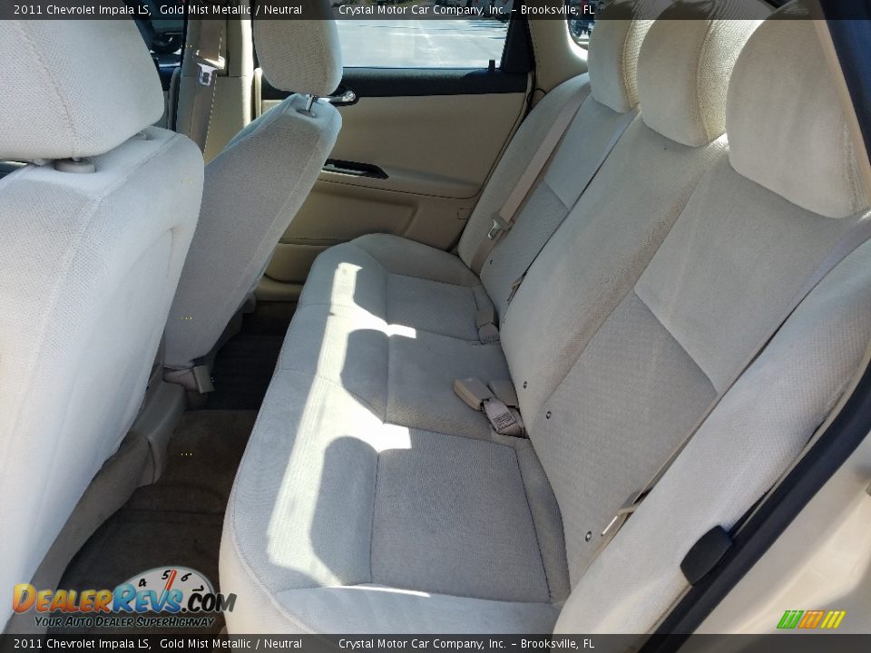 2011 Chevrolet Impala LS Gold Mist Metallic / Neutral Photo #10