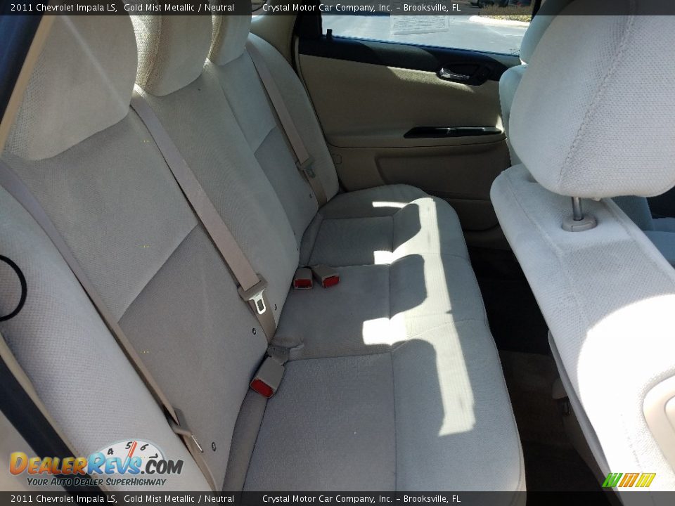 2011 Chevrolet Impala LS Gold Mist Metallic / Neutral Photo #11