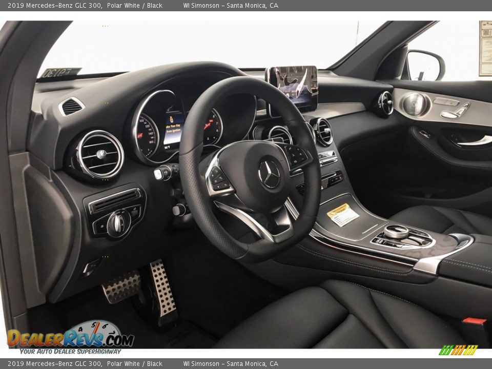2019 Mercedes-Benz GLC 300 Polar White / Black Photo #4