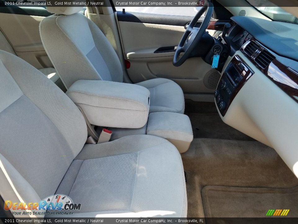 2011 Chevrolet Impala LS Gold Mist Metallic / Neutral Photo #12