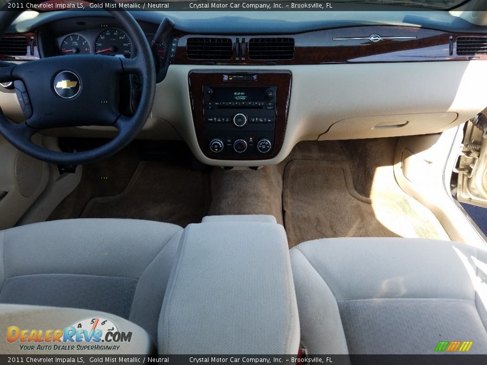 2011 Chevrolet Impala LS Gold Mist Metallic / Neutral Photo #13