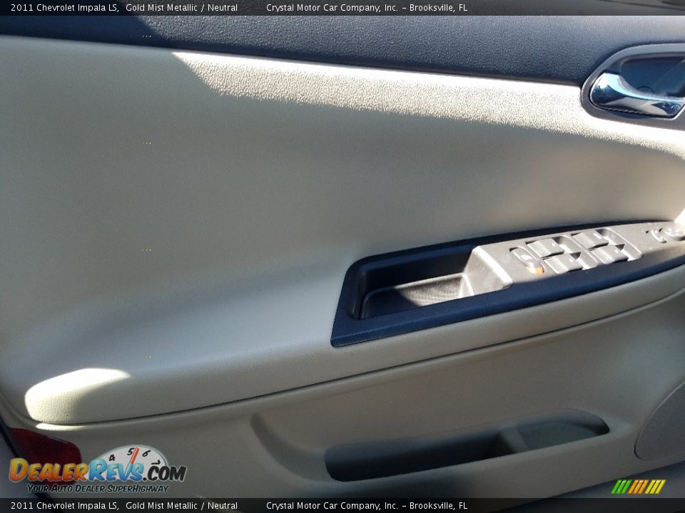 2011 Chevrolet Impala LS Gold Mist Metallic / Neutral Photo #17