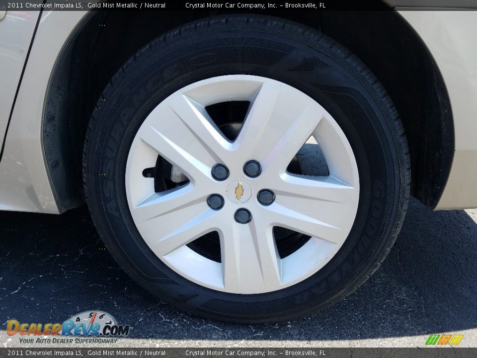 2011 Chevrolet Impala LS Gold Mist Metallic / Neutral Photo #20