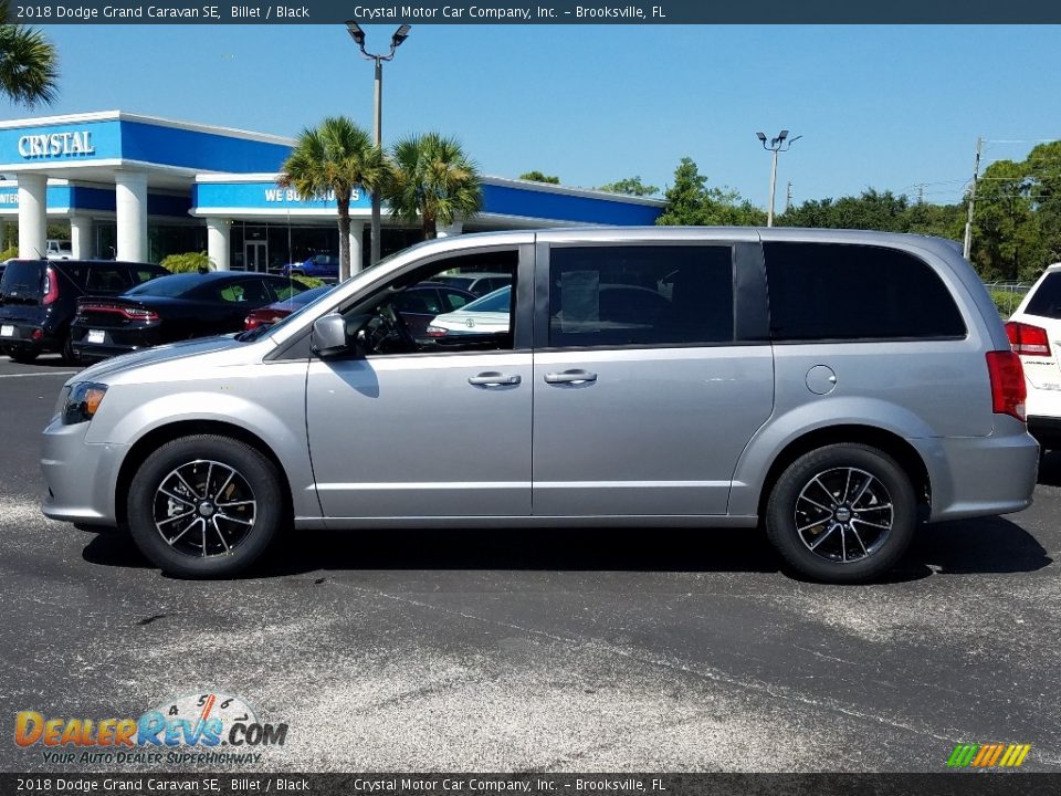2018 Dodge Grand Caravan SE Billet / Black Photo #1