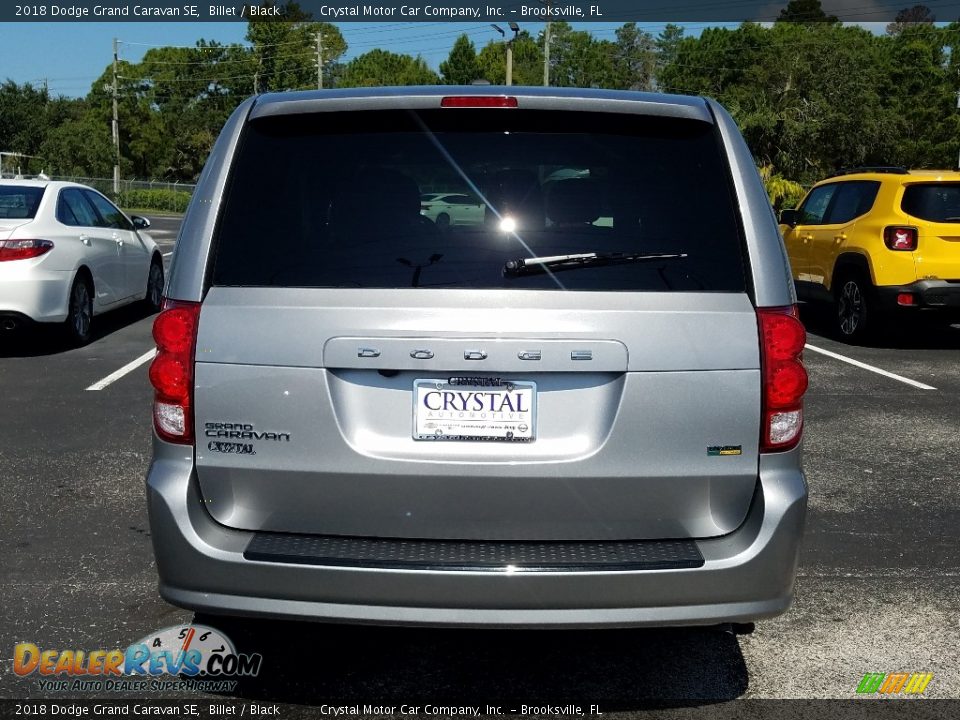 2018 Dodge Grand Caravan SE Billet / Black Photo #3
