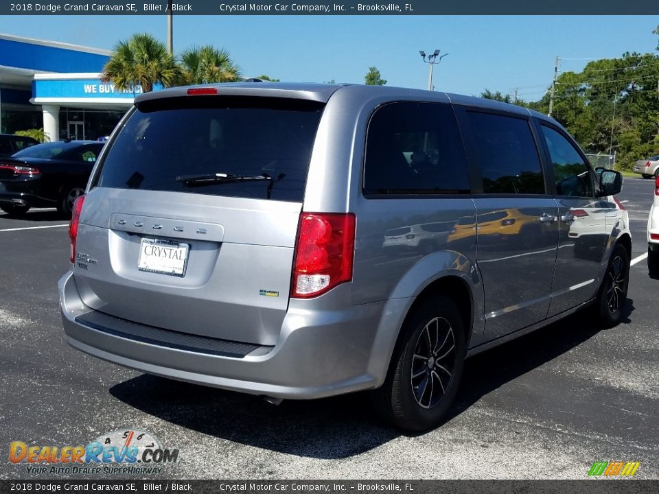 2018 Dodge Grand Caravan SE Billet / Black Photo #4