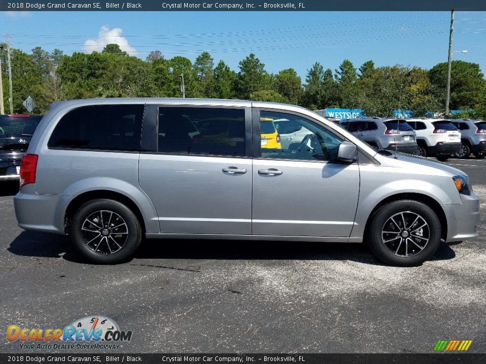 2018 Dodge Grand Caravan SE Billet / Black Photo #5