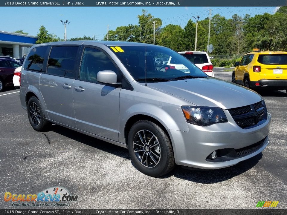2018 Dodge Grand Caravan SE Billet / Black Photo #6