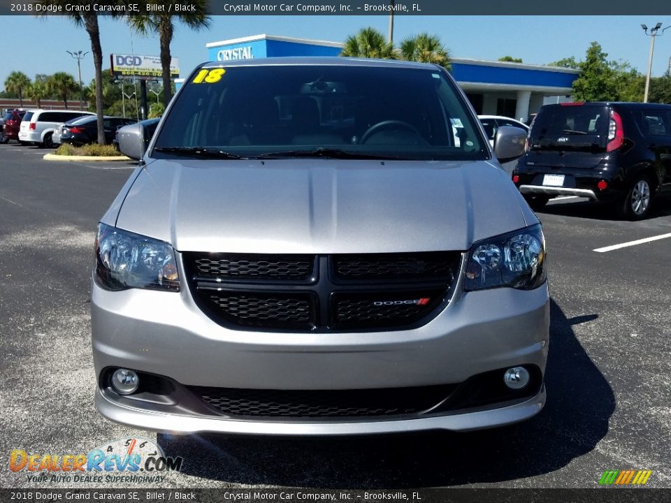 2018 Dodge Grand Caravan SE Billet / Black Photo #7